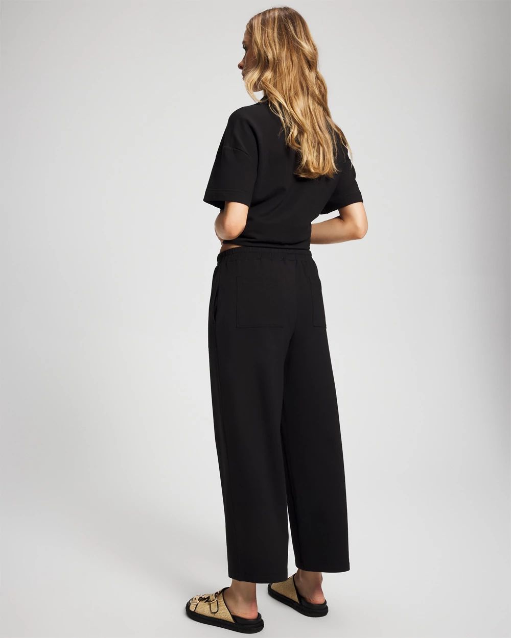 Essential Terry Crop Pants | Soma